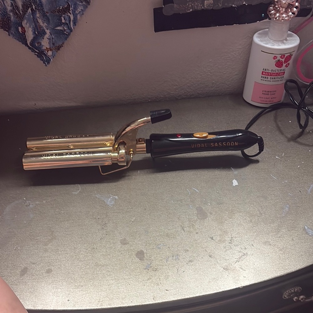 Vidal Sassoon Gold Hair Curler